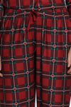 Zivame Mickey Mania Knit Poly Pyjama Set - Rio Red — thumbnail 6